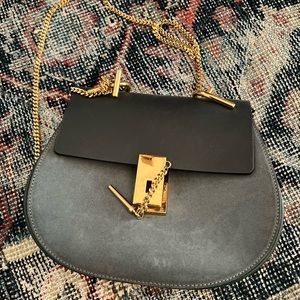 Chloe crossbody Drew bag- leather and suede- in amazing condition